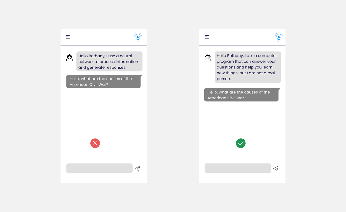 simplified explanations on AI capabilities